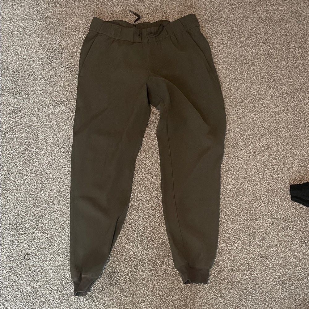 Dark Green lululemon joggers